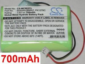 Batterie 700mAh type 60AAAH3BMXZ PK1278C T1B603A Pour CASIO  BE-3872