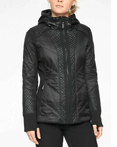 ATHLETA Rock Ridge Primaloft Jacket Coat S P SP Petite Black NWT #350851 - Picture 1 of 7