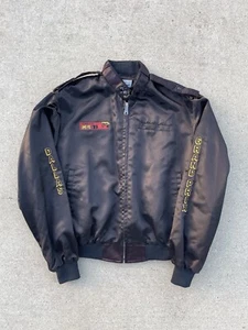 Rare Vintage 1980’s Dallas Texas Grand Prix Racing Jacket XL Formula One Crew - Picture 1 of 20