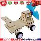Kids Children DIY Wooden Toys Assembly Car Model Puzzle Science Experiment Kit