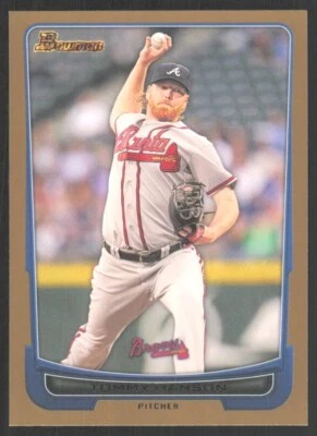 2012 Bowman Gold Tommy Hanson Atlanta Braves #68 - Image 1 of 2
