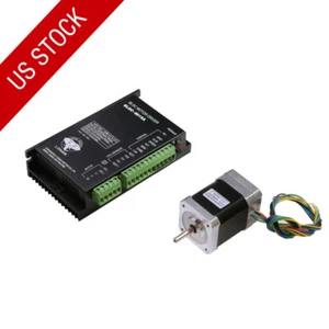 【US FREE】Nema17 Brushless DC Motor 42BLF02 52W 24V 4000RPM+Driver CNC KIT - Picture 1 of 12