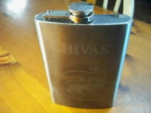 Chivas Stainless Steel 8 Oz Flask pot liquor - Bild 1 von 2