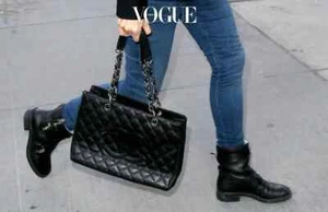 Chanel Grand Sharping Tote Shoulder Bag Caviar Black Silver - Picture 1 of 8