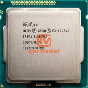 Intel Xeon E3-1275 v2 3.5 GHz SR0PA LGA1155 4 Cores 8 Threads CPU Processor - Picture 1 of 1