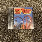 Sim Theme Park - (Sony PlayStation PS1, 2000) CIB COMPLETE - Very Good