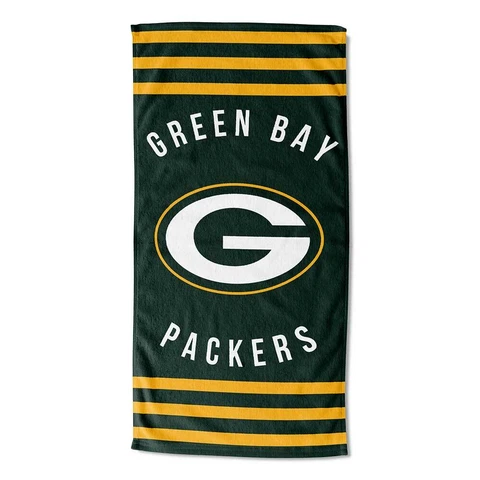 NEW NFL Green Bay Packers Beach Towel Large Size 30"x60" - Official Licensed Cover