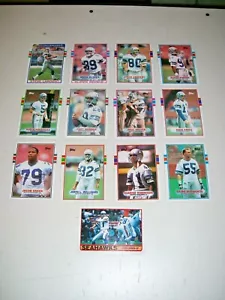 1989 Topps Seattle Seahawks Team Set 13 Largent Krieg Bosworth - Bild 1 von 3