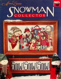 Snowman Collection Cross Stitch Patterns By Alma Lynne - Picture 1 of 3