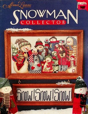 Snowman Collection Cross Stitch Patterns By Alma Lynne - Image 1 of 3