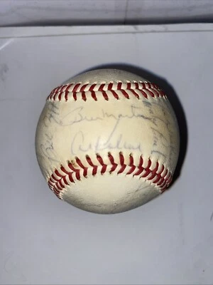 1971 Detroit Tigers Team Signed A.L Joe Cronin Official Ball with Box, JSA COA - Image 1 of 4