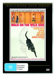 WALK ON THE WILD SIDE DVD 1962 NEW Region 4 Laurence Harvey Capucine Jane Fonda - Foto 1 di 1