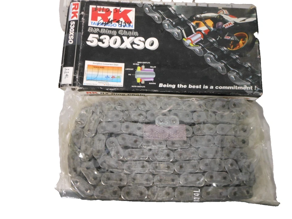 NOS RK RX-Ring Chain 530XSO 114L - Image 1 of 2