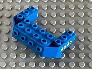 LEGO blue train Front Sloping Base 87619pb01 / Set 4645 HARBOR - Picture 1 of 1