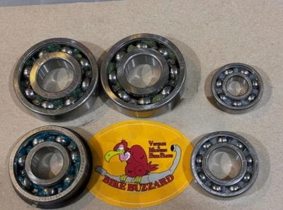 Honda Elsinore CR250M CR 250 1973 - 1976 Engine Bearing Bearings SET  NEW! - Image 1 of 4