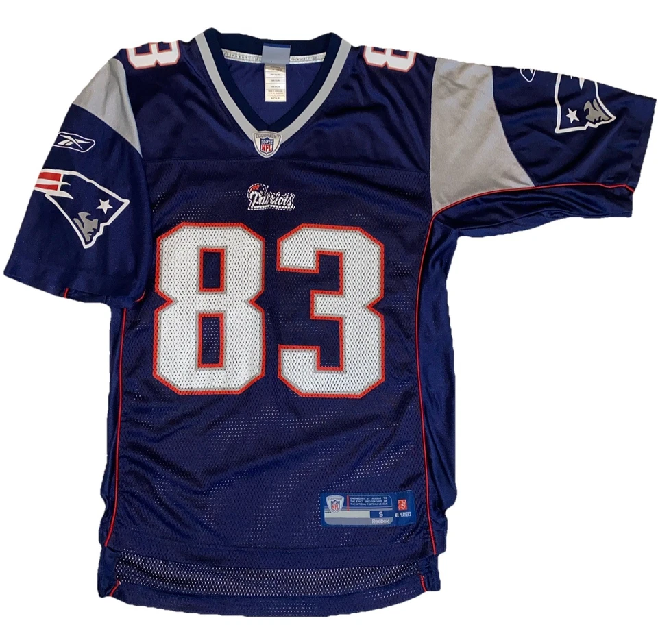 Camiseta deportiva New England Patriots Reebok Onfield Wes Welker Equipment talla S 83 Foto 1 de 4