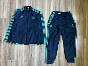 CHELSEA FOOTBALL Tracksuit CHAMPIONS LEAGUE ADIDAS 2015/2016 SOCCER size L - Picture 1 of 9