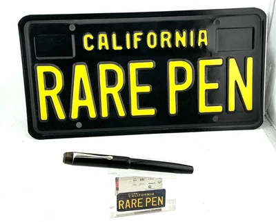 Vintage MONTBLANC SIMPLO #2 Fountain Pen BUTTON FILLED 14C Med FLEXY nib - Image 1 of 4