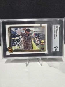 2025 Topps Serie 1 - Jackson Merrill #125 - Espejo Dorado SSP Padres SGC 9 Mt - Imagen 1 de 3