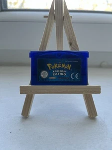 Pokémon Version Saphir ESP EDICION ZAFIRO Nintendo Gameboy Advance, Authentique - Imagen 1 de 2