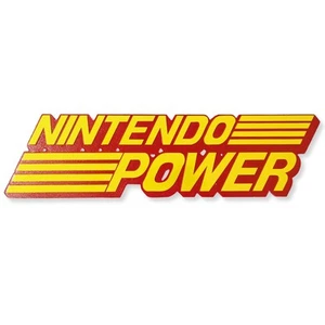 📰 Nintendo Power Logo Sign – Engraved Retro Gaming Wall Art | Handmade Wood - Picture 1 of 6