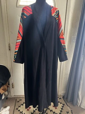 Vestido Muumuu Abrigo Casa Terciopelo Vanity Fair DE COLECCIÓN Foto 1 de 4