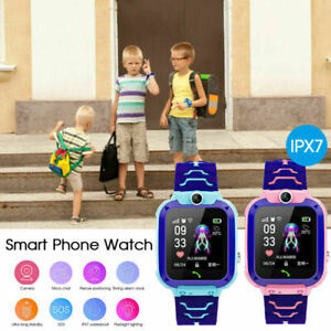 Kinder Smartwatch GPS Kamera Telefon Armbanduhr Wasserdicht Videoanruf SOS SIM
