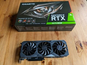 GIGABYTE GeForce RTX 2070 SUPER GAMING OC 3X 8G 8GB GDDR6 Grafikkarte - Bild 1 von 3