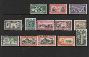 STAMPS NEW ZEALAND 1940  CENTENNIAL  SET  OF    13  MLH - Picture 1 of 1