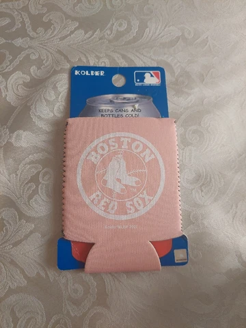 Boston Red Sox Pink Kolder Bottle Holder 12oz Koozie Cover