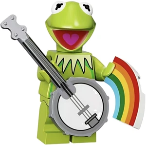 LEGO Kermit la Rana Muppets Minifigura (71033) Nuevo Retirado Coleccionable CMF - Imagen 1 de 4