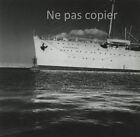 RENE ZUBER vers 1945 canal de Suez un navire tirage d&#39;&#233;poque 13 x 13 cm