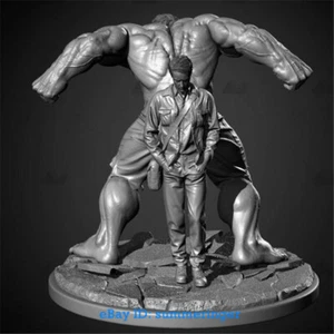 30 cm Hulk Banner Modelo de Resina Kits Sin Pintar Sin Montar Garaje Kit Figura - Imagen 1 de 5