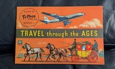 Typhoo Tea Travel Through the Ages book album full set 25 cards 1962 vintage 60s