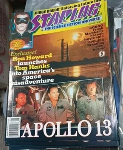 STARLOG MAGAZINE #217 AUGUST 1995 APOLLO 13 JUDGE DREDD CONGO FRANK MARSHALL - Picture 1 of 1