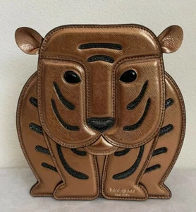 NWT Kate Spade Goldie 3d Tiger Crossbody Leather Bag K5993 ~~ Collectable!! - Picture 1 of 12