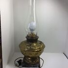 Antique Oil Brass Lamp, 1888.The ?B&H ?. 89,Marbel Base, Pat?D, July,16.1880