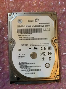 Seagate 250 GB SATA Disc Drive Great for Laptop - Picture 1 of 2