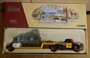 Corgi 74202 Citroen Type 55 & Low Loader CALBERSON Ltd Edition No. 0002 of 1700 - Picture 1 of 3