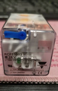 2pc New CARLO GAVAZZI Relay RCP11003 24V - Picture 1 of 5