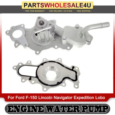 Water Pump With Gasket For F-150 Ford Lincoln Navigator Expedition Lobo 3.5L NEW Foto 1 de 4