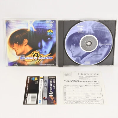 Neo Geo CD THE KING OF FIGHTERS 99 KOF Spine * 1666 nc - Image 1 of 4