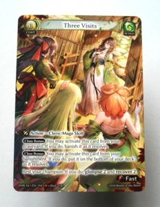 Three Visits AMB 1st EN-194 UR Mortal Ambition Grand Archive TCG - Bild 1 von 1