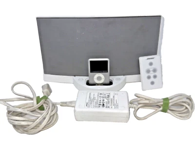 Sistema de música digital Bose SoundDock original con adaptador remoto ZIOCOM iPod A2336 Foto 1 de 4