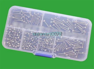 Kit de tornillos de tuerca de cabeza hexagonal de acero inoxidable M2 accesorios de caja M2 × 16 mm 180 piezas - Imagen 1 de 1