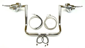16 x 1.5 Pre Wired Handlebar Cable Kit Plug n Play 2017 Harley Street Glide - Picture 1 of 2