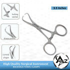 Veterinary Backhaus Towel Clamp Surgical forceps 3.5" Stainless Steel Instrument
