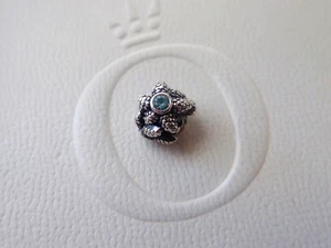 Authentic PANDORA S/Silver & Synthetic Blue Spinel SEA STAR Charm. #791163sst - Picture 1 of 4