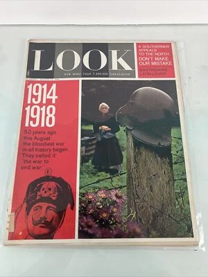 Vintage August 11, 1964 Look Magazine - Russian Revolution Cover - Image 1 of 2