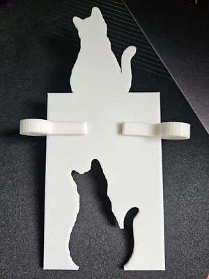 Cat Sitting Reversable Soap Scraper Tool + Clips - image 1 of 4